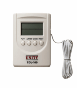 Termômetro digital de max e min com cabo extensor e alarme