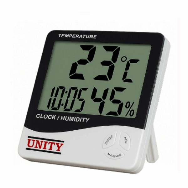 Termo Higrômetro Digital mod. THU-100 marca Unity (cod. 2501U)